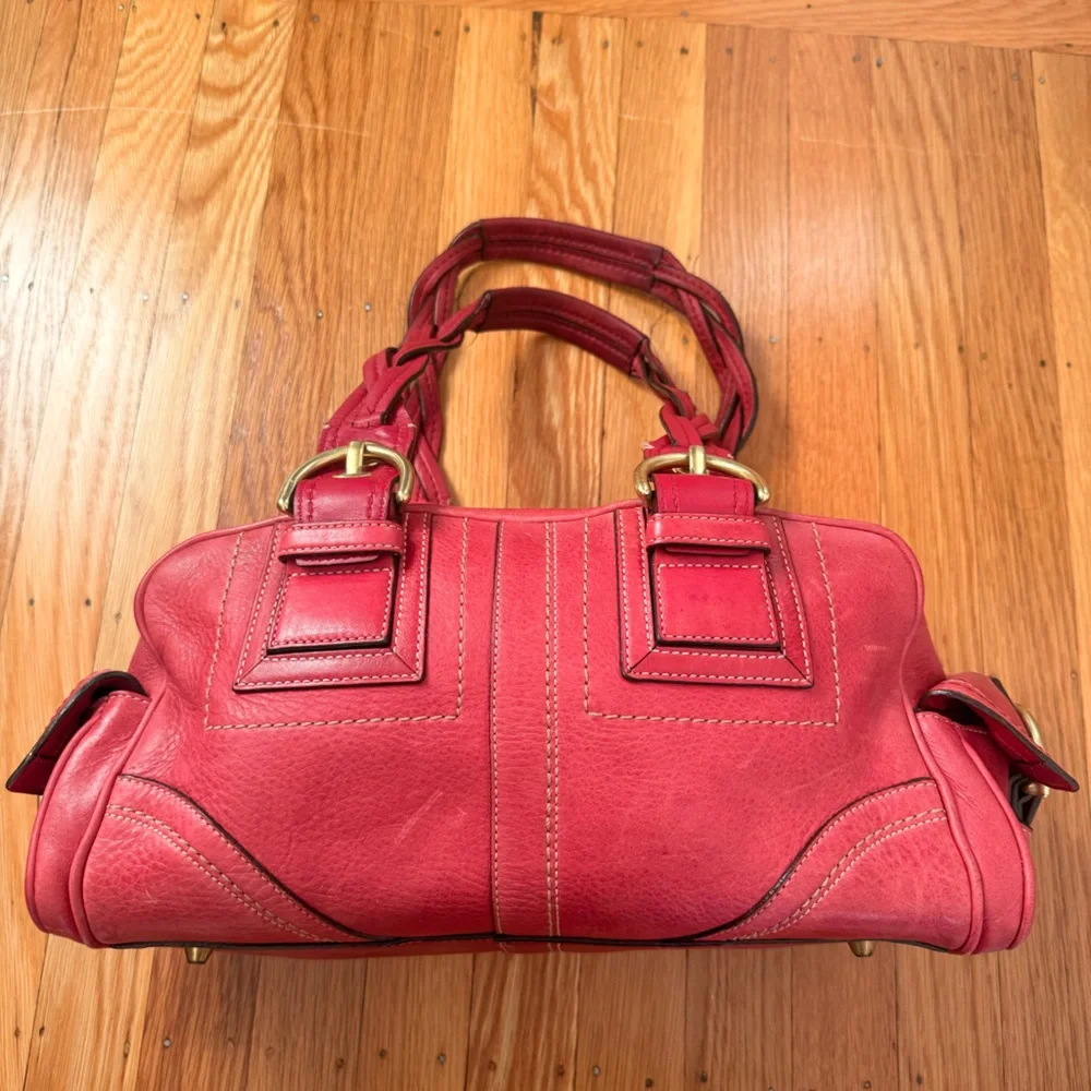 Coach Raspberry Pink Mia Satchel - Picture 2 of 13